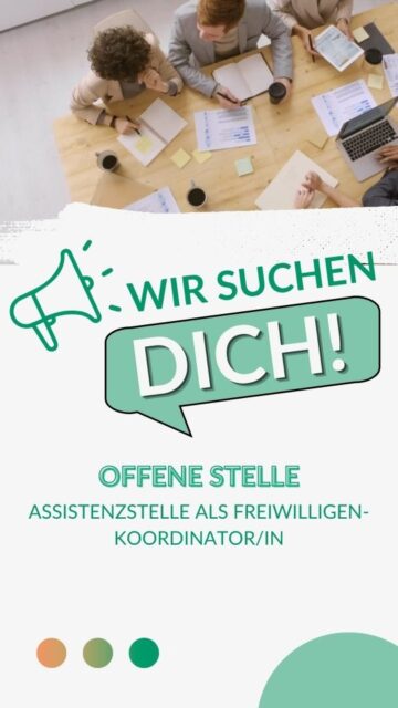 📣 WIR SUCHEN DICH!  

Für die Assistenzstelle als Freiwilligen-Koordinator/in für den Sozialdienst im Ausland stellen wir demnächst vielleicht schon DICH ein! 🫵 

ℹ️ WOVON SPRECHEN WIR? ➡️ Als Mitarbeiter/Mitarbeiterin im Bereich „Sozialdienst im Ausland“ bist du zuständig für Administrationsaufgaben, führst Bewerbungsgespräche und begleitest die Sozialdienenden während ihres Einsatzes. Darüber hinaus besuchst du österreichweit 🇦🇹 Veranstaltungen, Infotage und Konferenzen und vertrittst dort unser Anliegen. Auch bei den jährlichen Vorbereitungs- und ReEntry-Seminaren in Sinsheim, Deutschland 🇩🇪 , bist du mit dabei. 

🧩 Wir freuen uns, wenn du unser Team bereichern willst oder diese Stellenausschreibungen in deinem Umfeld bekanntmachst und weitergibst. Vielen Dank für deine Mithilfe! 🫶 

Weitere Infos: https://hilfedieankommt.at/mitarbeit/ 

#hilfedieankommt #sozialdienstimausland #gemeinsamhoffnungschenken #zivildienst #stellenausschreibung