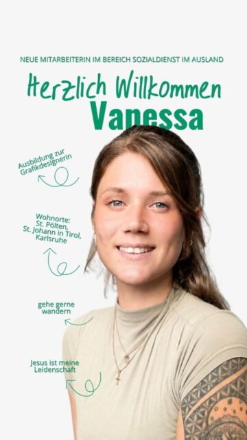 🍂 Der Herbst bringt nicht nur landschaftliche Veränderungen - in den vergangenen Wochen durften wir uns auch im Homebase-Team über Zuwachs freuen! 🎉
Heute stellen wir euch unseren neue Kollegin Vanessa vor! Vanessa übernimmt die Betreuung des Sozialdienstes im Ausland. Wir freuen uns! 🙌

ℹ️ Der Sozialdienst im Ausland wird vom Sozialministerium @bmasgpk_aut gefördert und ist auch als Wehrersatzdienst anrechenbar. Mehr Infos dazu findest du in unserem Highlight oder auf der Homepage www.dasjahrmeineslebens.at 🔍

#sozialdienstimausland #hilfedieankommt #dasjahrdeineslebens #zivildienst